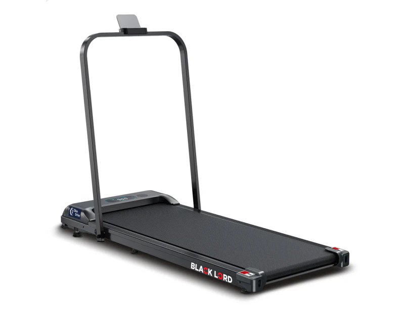 BLACK LORD Treadmill Electric Walking Pad Home Fitness Foldable w/ Smart Watch