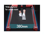 BLACK LORD Treadmill Electric Walking Pad Home Fitness Foldable Red w/ Smart Watch