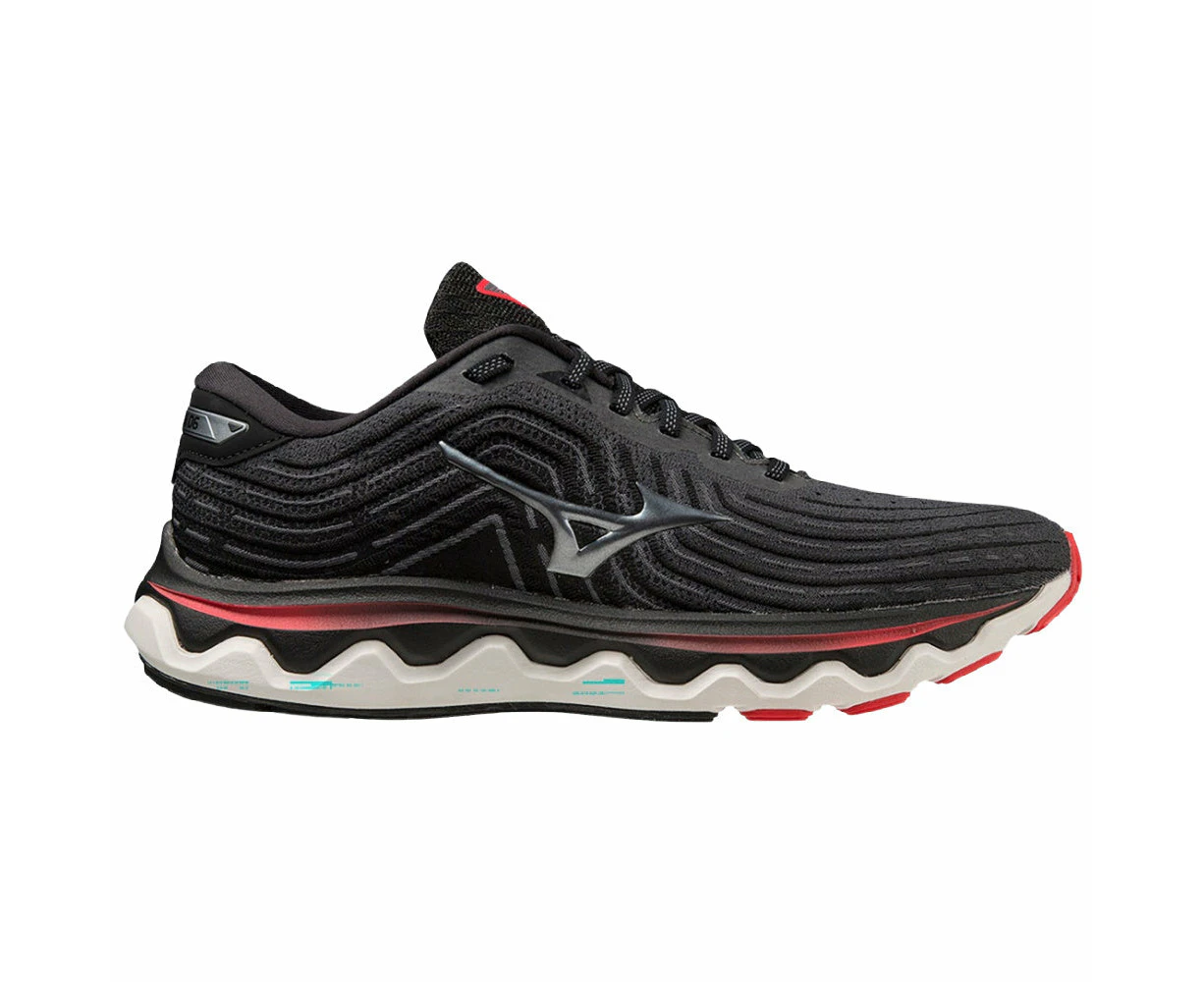 Mizuno Mens Wave Horizon 6 Supportive Arch Running Shoes (Iron Gate/Metallic Gray) - 10