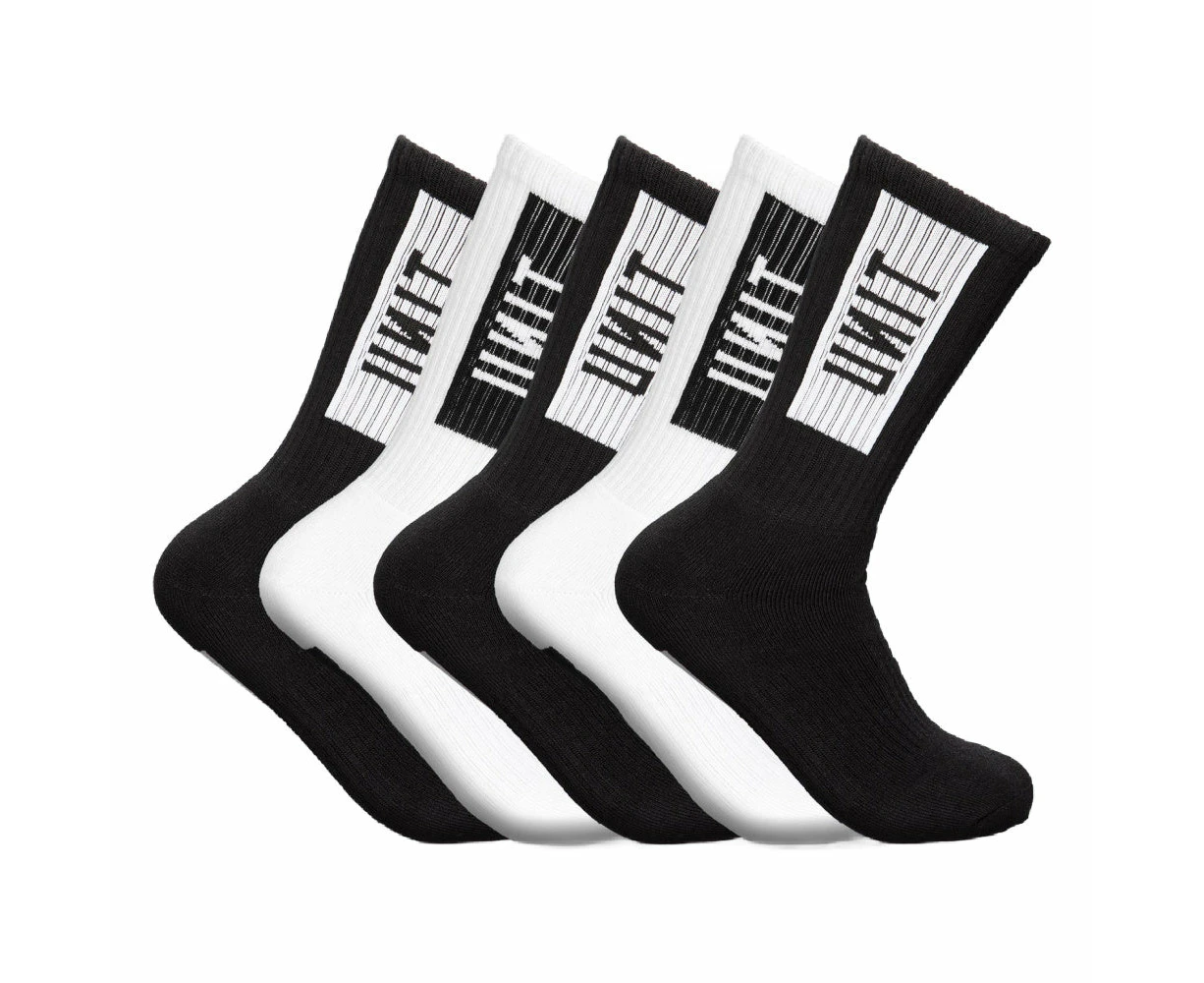 Unit | Youth Fixed Bamboo Socks Hi-Lux 5 Pack (Multi)