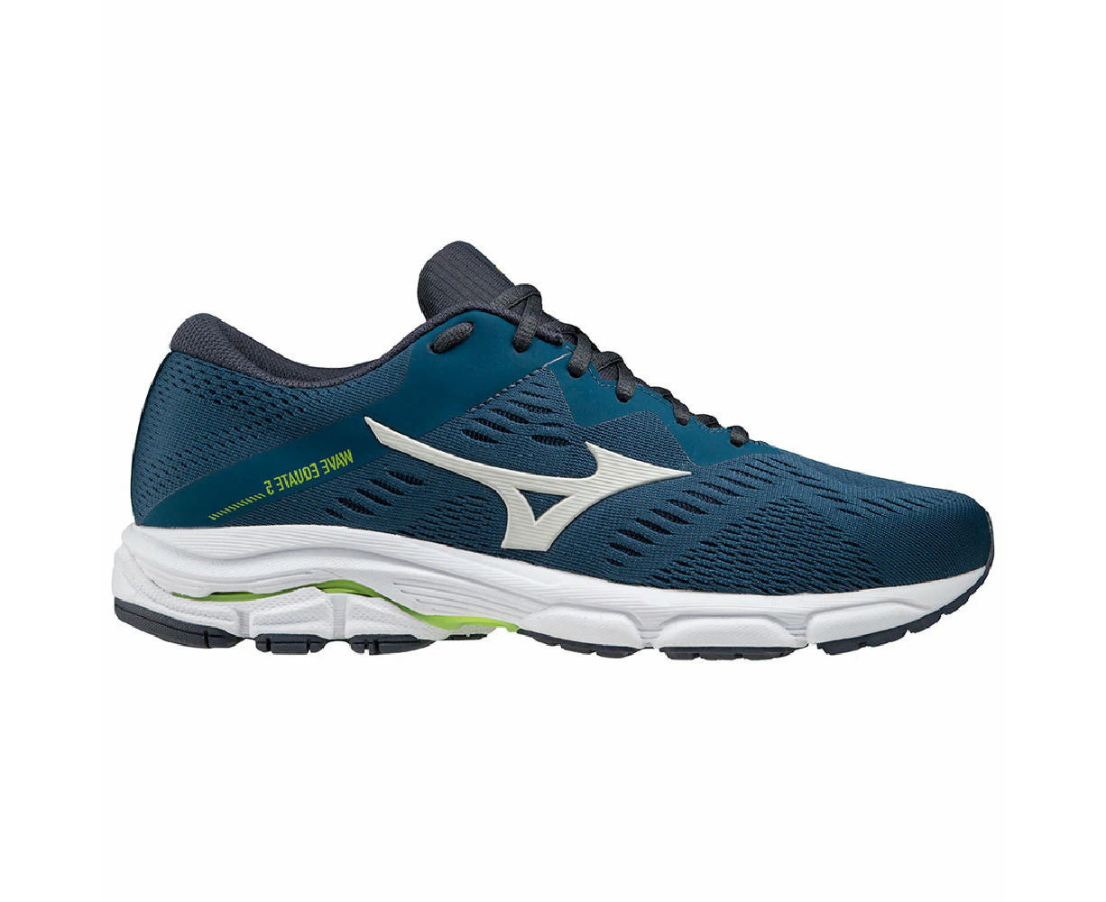 Mizuno | Mens Wave Equate 5 (LBlue/VGray/Lime Green)