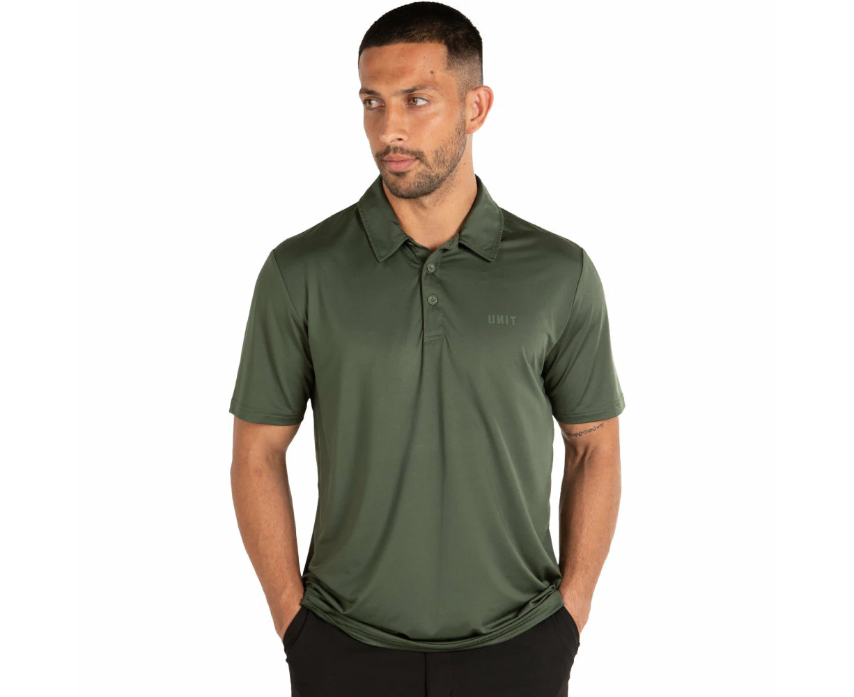 Unit | Mens Pro Flex Polo (Military)