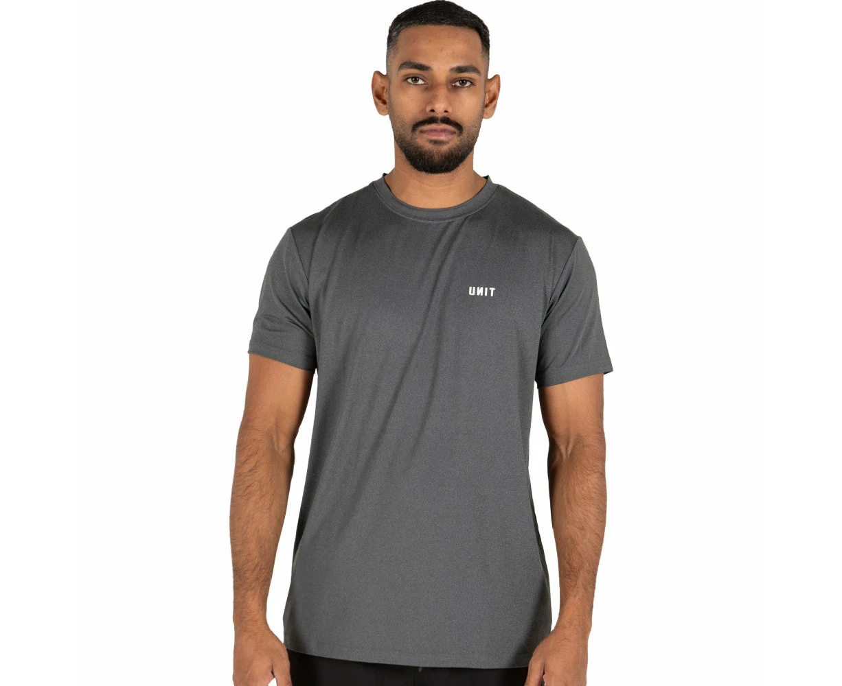 Unit | Mens Pro Flex Performance T-Shirt (Char Heather)