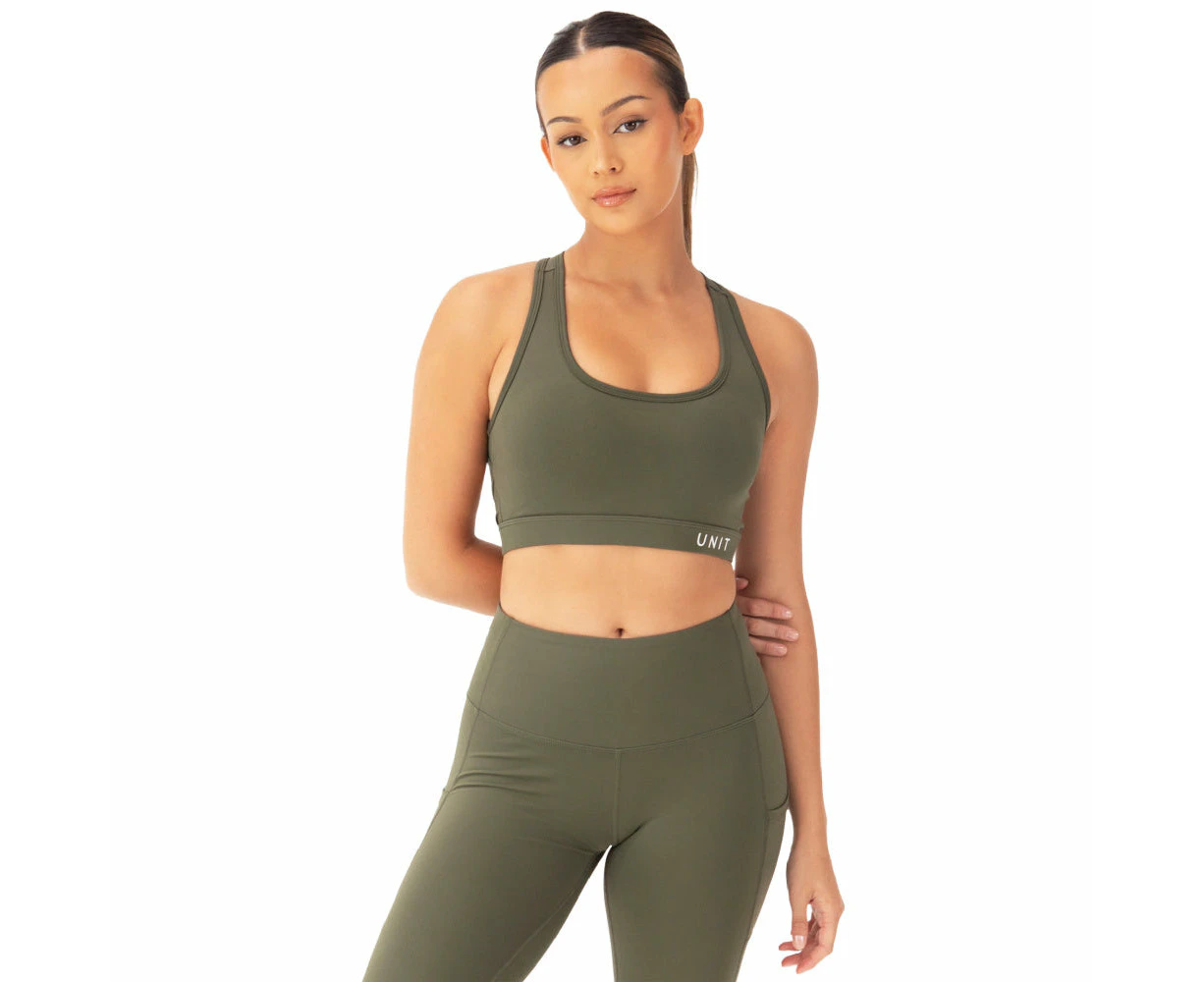 Unit | Womens Control Sports Bra (Military)