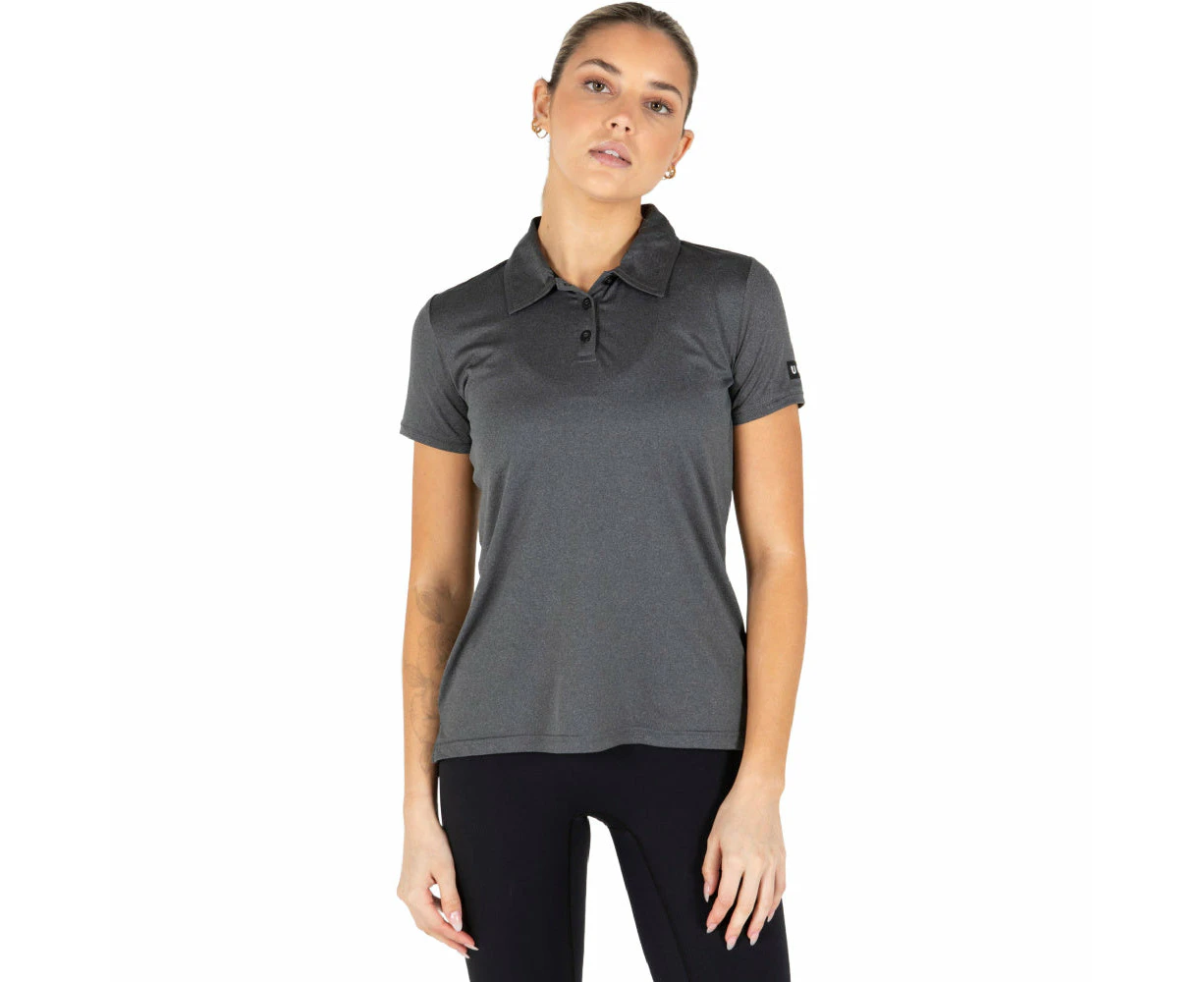 Unit | Womens Elite Flex Polo (Char Heather)