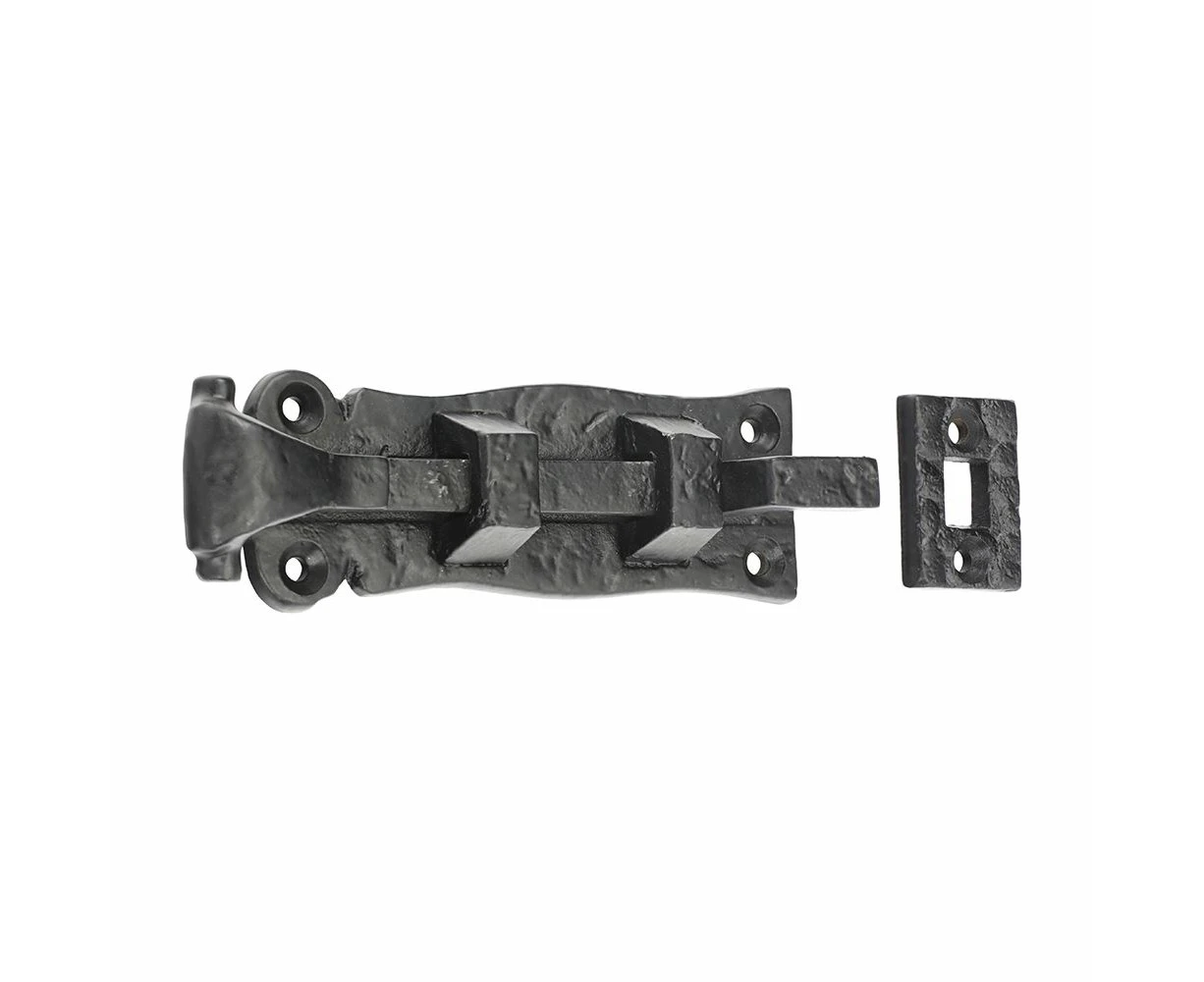 Timco - Scroll Necked Bolt - Antique Black (Size 4" - 1 Each)