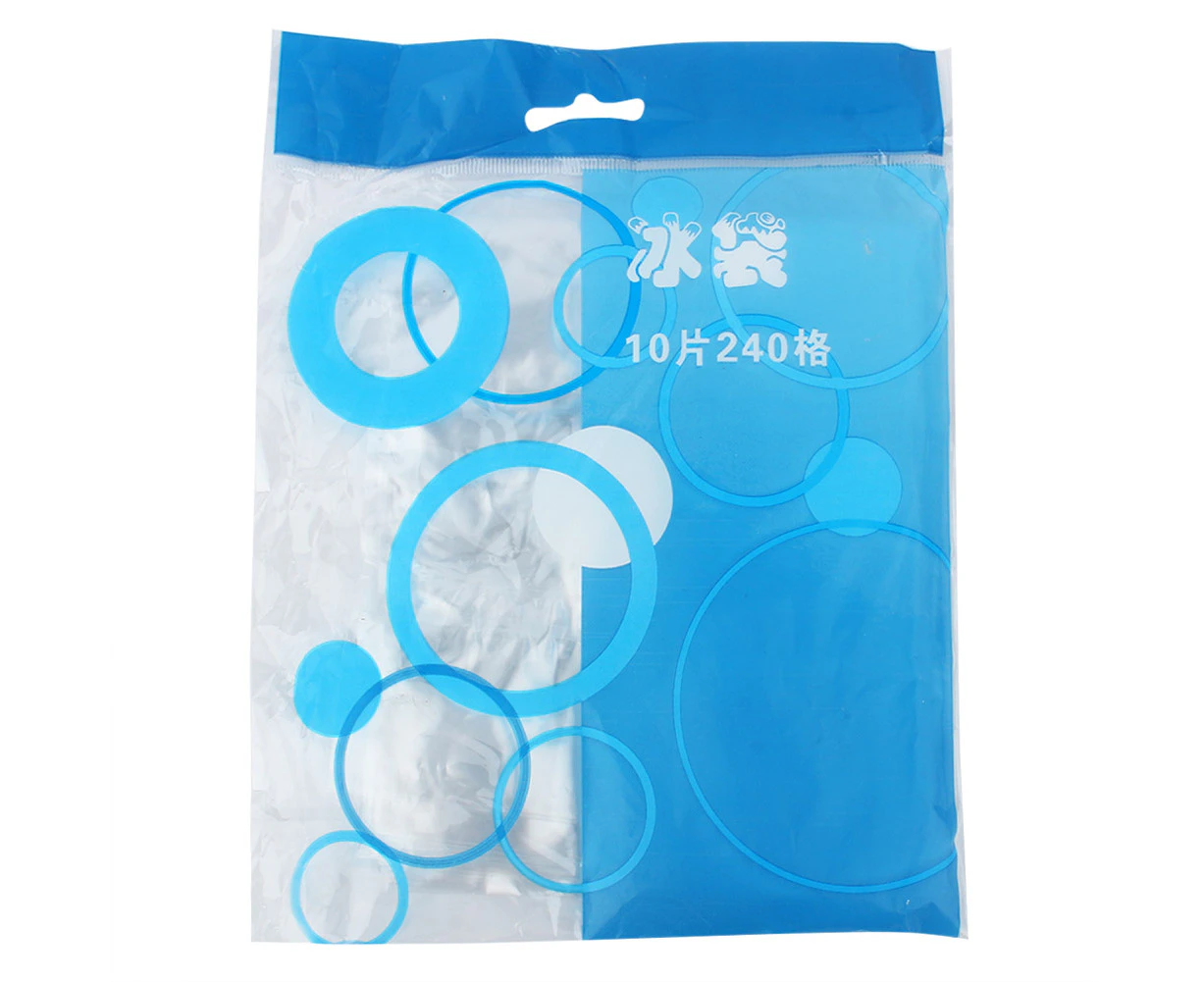 10 Pcs Disposable Ice Bag Icing Water Juice Making DIY Ice Cube Bag