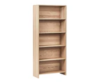 Cooper & Co. Harper 5 Tier Bookshelf Oak