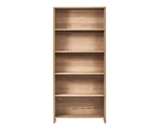 Cooper & Co. Harper 5 Tier Bookshelf Oak