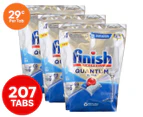 3 x 69pk Finish Powerball Quantum Active Dishwashing Tabs