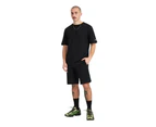 Mens Champion Legacy Tech Black Shorts Cotton/Polyester