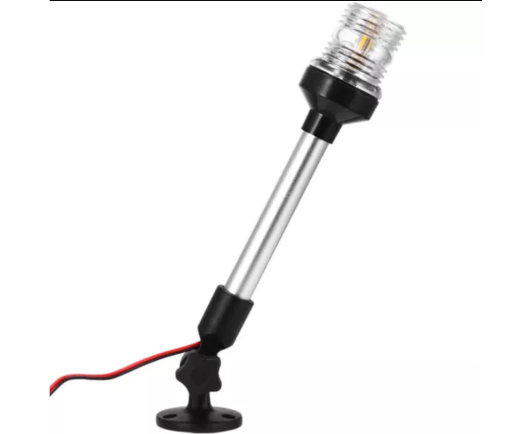 Marine Boat Yacht Navigation Anchor Lights All Round 360° White LED Signal Light