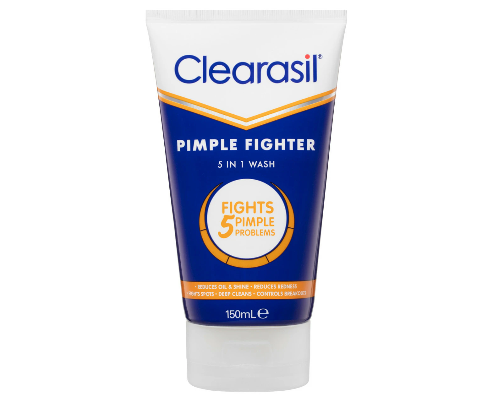 Clearasil Pimple Fighter 5 in 1 Wash 150mL