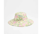 Target Reversible Wide Brim Printed Bucket Hat