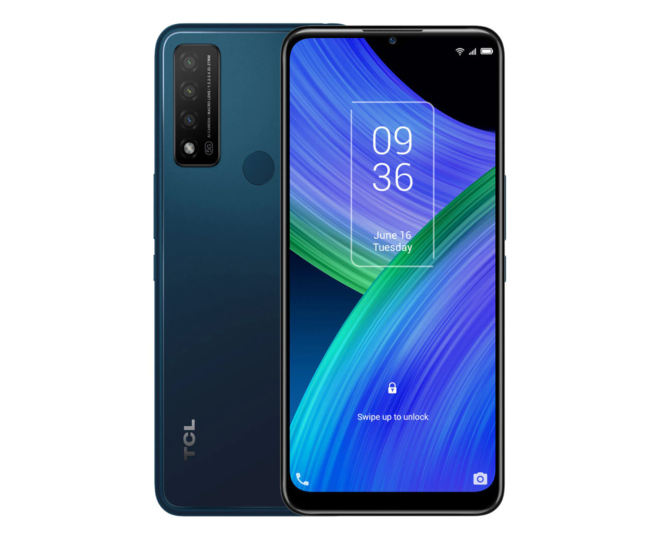 TCL 20 R 5G (64GB/4GB, 6.52'', VF) - Lazurite Blue