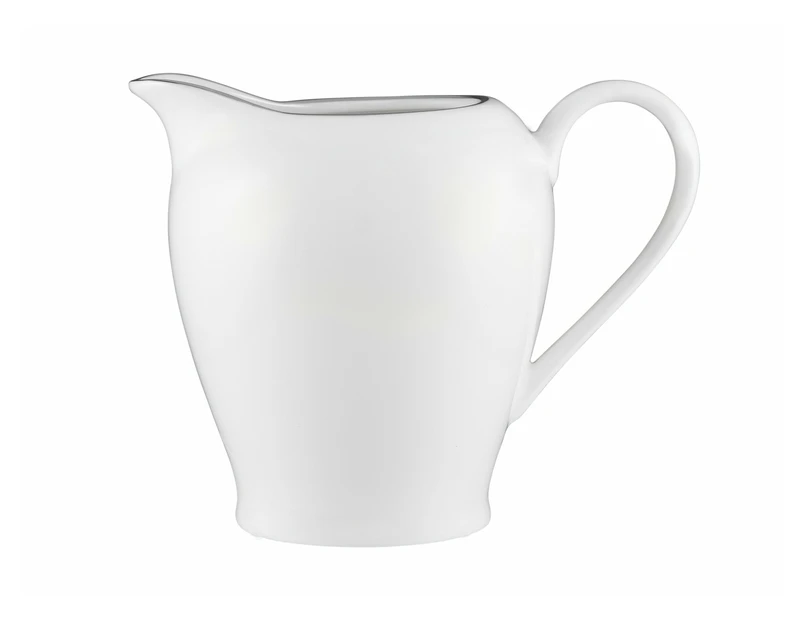 Maxwell & Williams 360mL White Platinum Creamer - White/Platinum