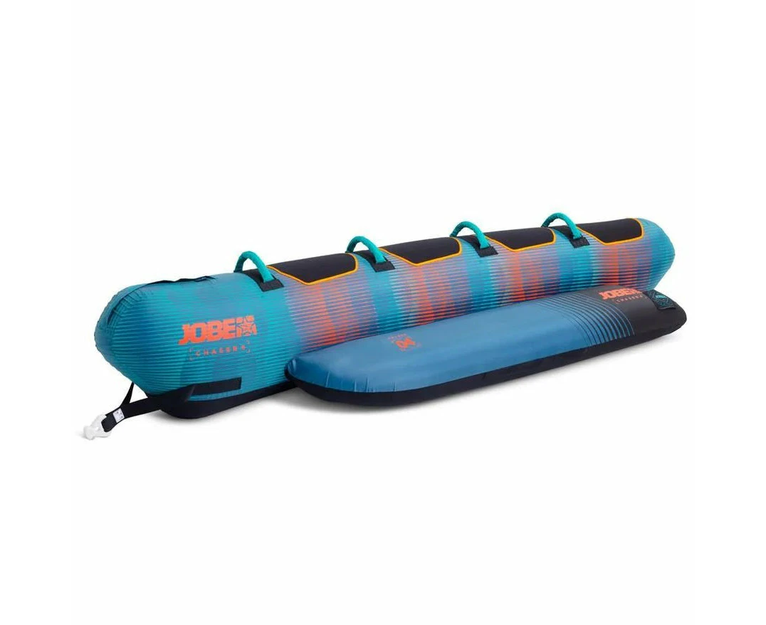 Jobe Chaser 4 Person 3.3m Inflatable Towable Hot Dog Ski Tube