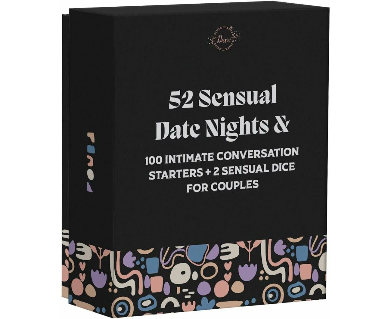 Dessie® 52 Scratch-Off Date Night Ideas with 100 Conversation Starters 4" x 4"