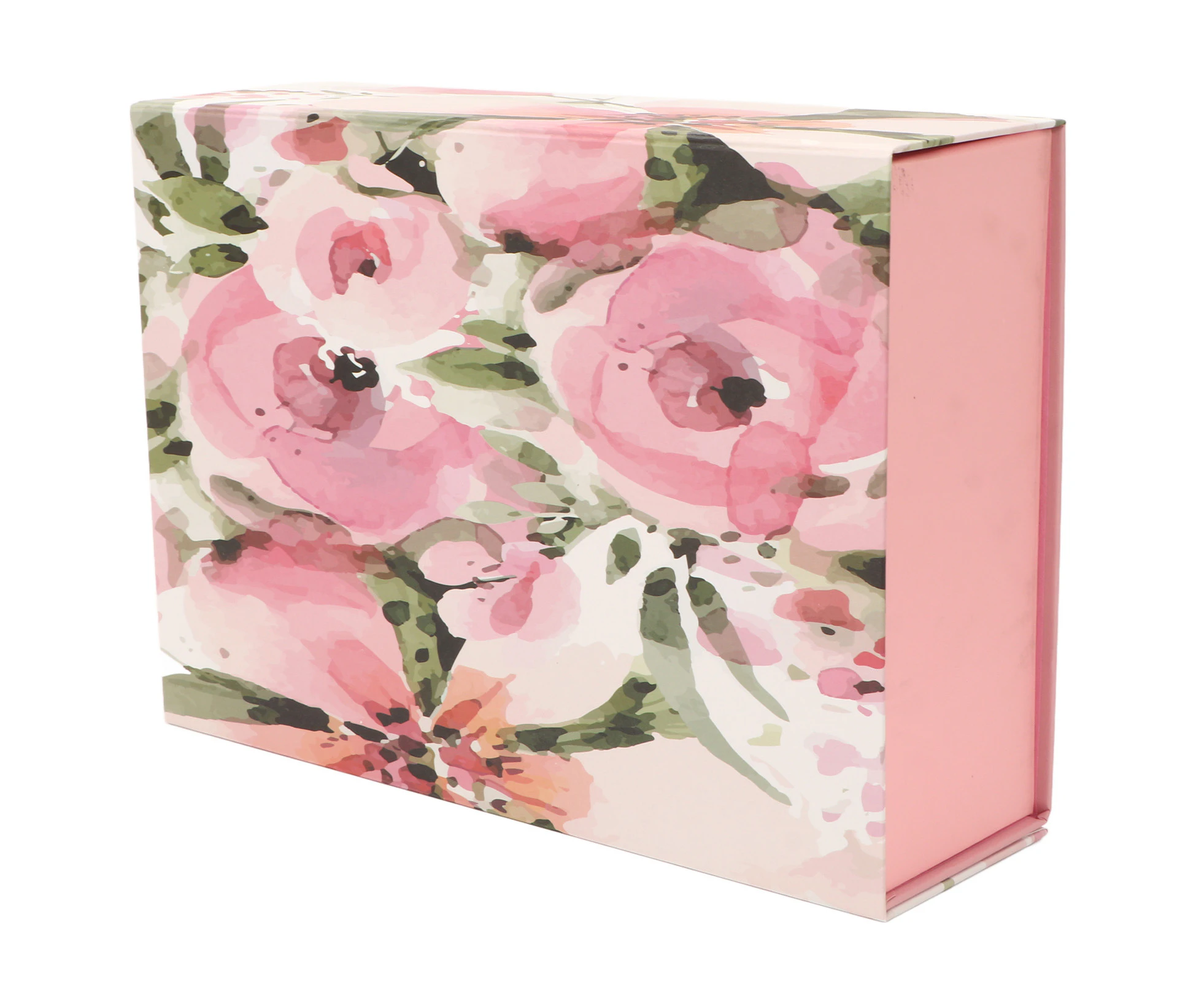 Large Gift Box Classic Shape Durable Paperboard Elegant Vibrant Colors  Gift Box For Gifting Accessories Flower Style