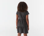 Eve Girl Youth Beach Dress - Washed Black