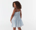 Eve Girl Youth Jasmine Dress - Blue