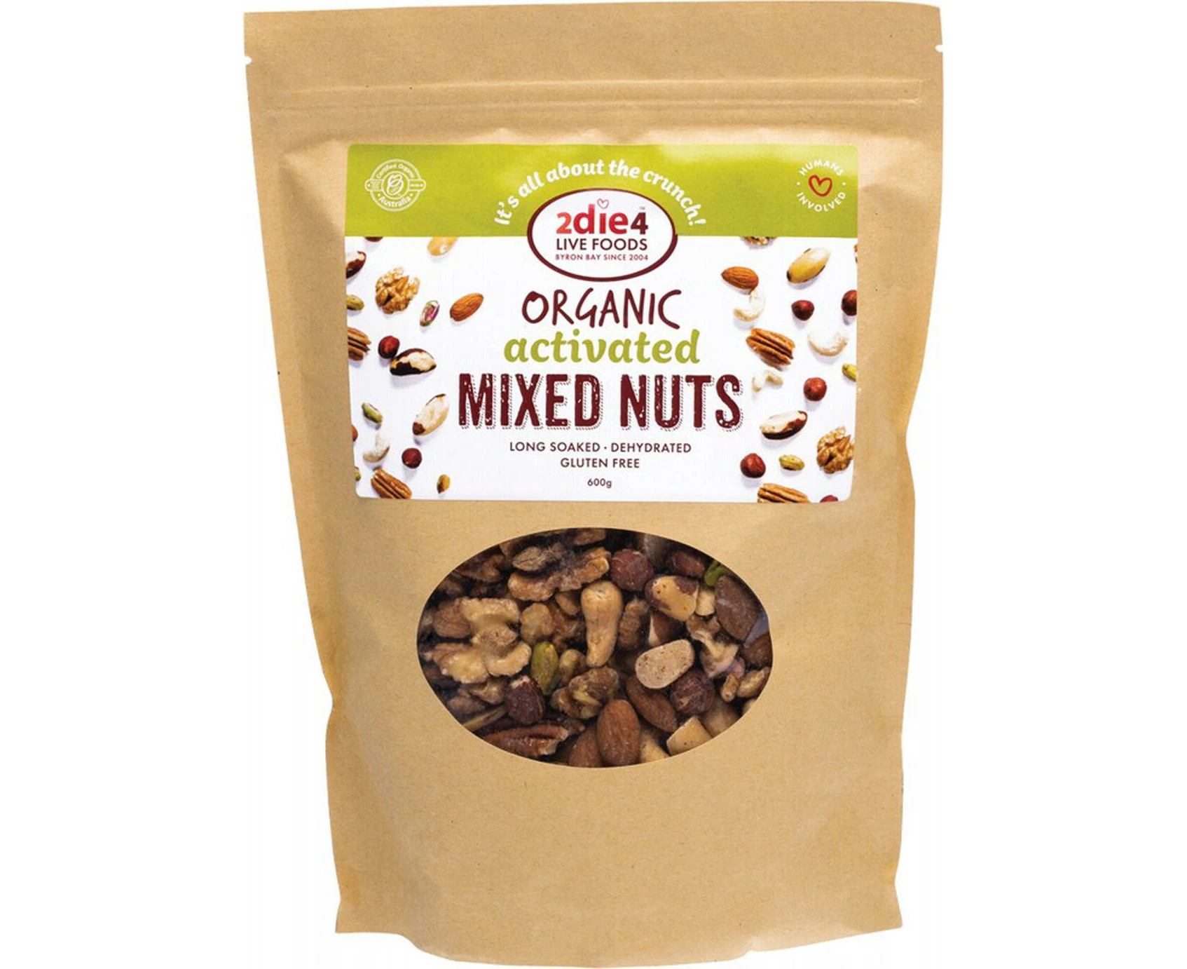 Organic Activated Nuts (Mixed with Fresh Whey) - 600g