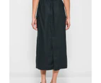 Target European Linen Cargo Maxi Skirt