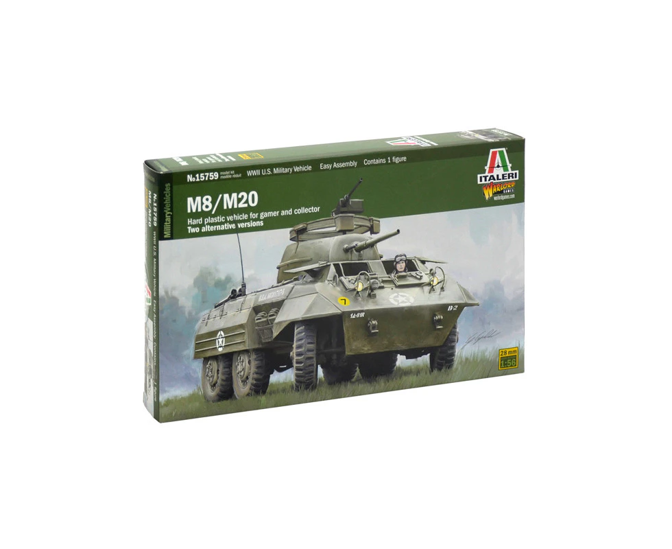 Italeri 1/56 M8/M20 Greyhound