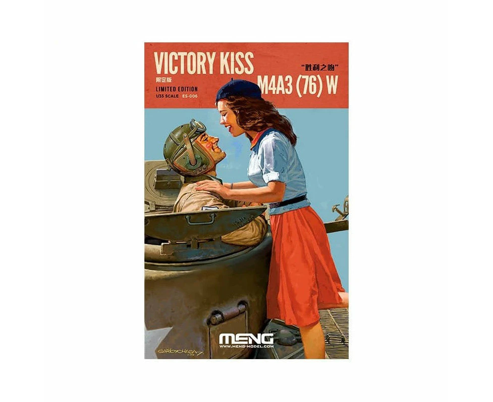 Meng 1/35 Victory Kiss M4A3 (76) W Limited Edition