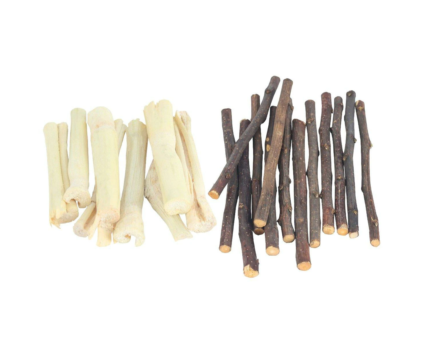 Natural Rabbit Molar Snacks Hamster Branches Sweet Bamboo Grinding Teeth Wood