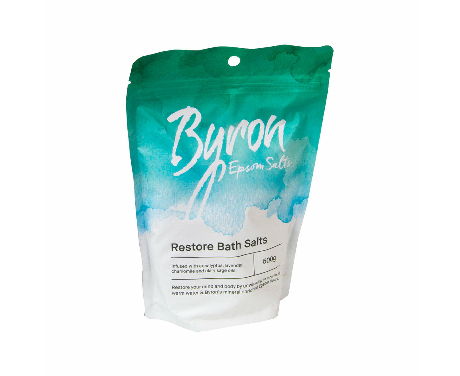 Byron Epsom Salts Restore Bath Salts 500g