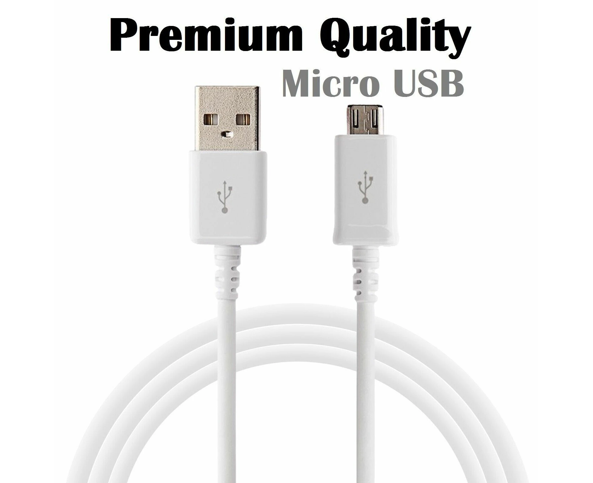 Micro USB 2.0 Data Charger Cable Cord For Samsung Galaxy S7 S6 Edge S5 Note 5