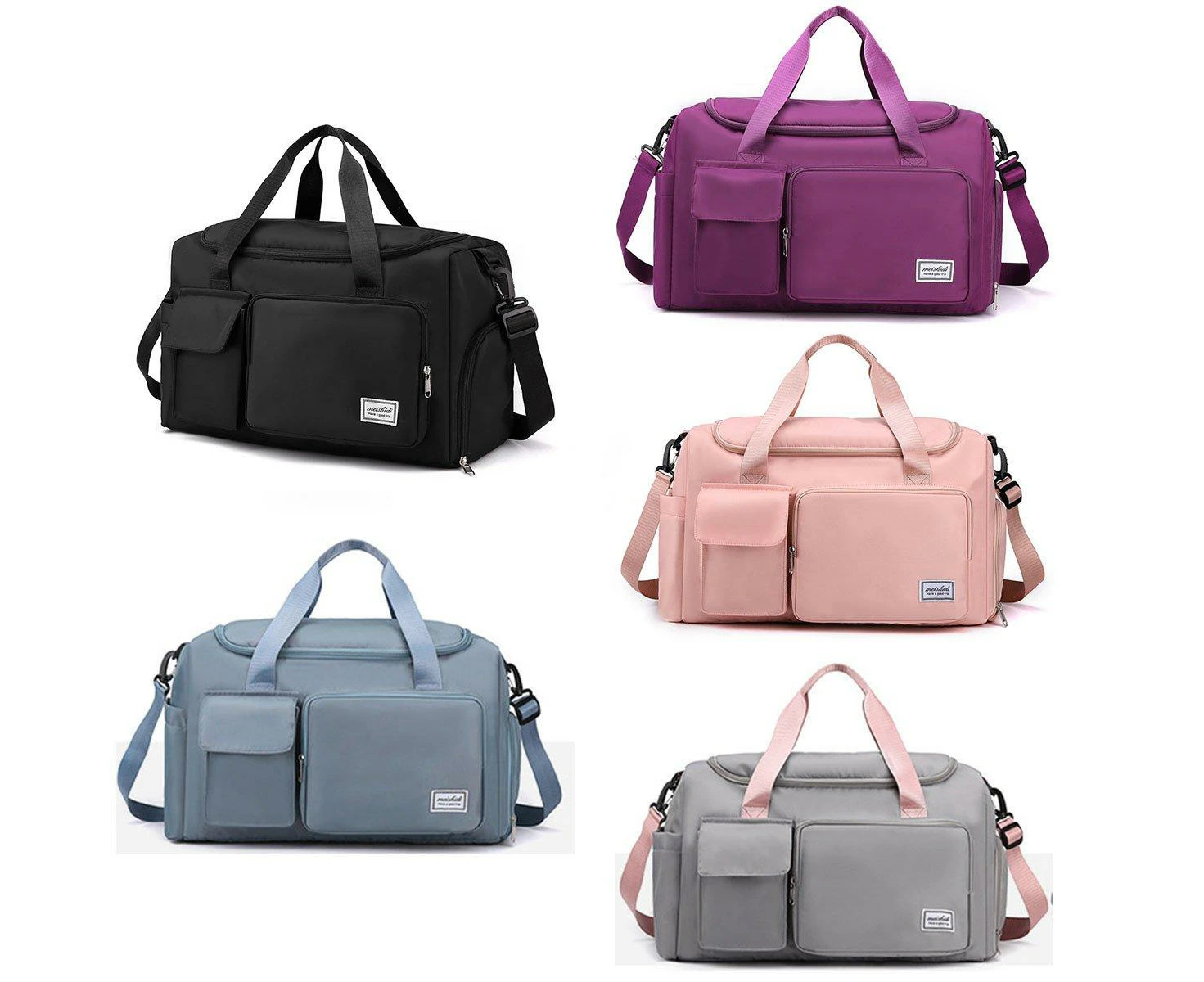 Unisex Waterproof Portable Travel Luggage Carry On Shoulder Hand Duffle Bag