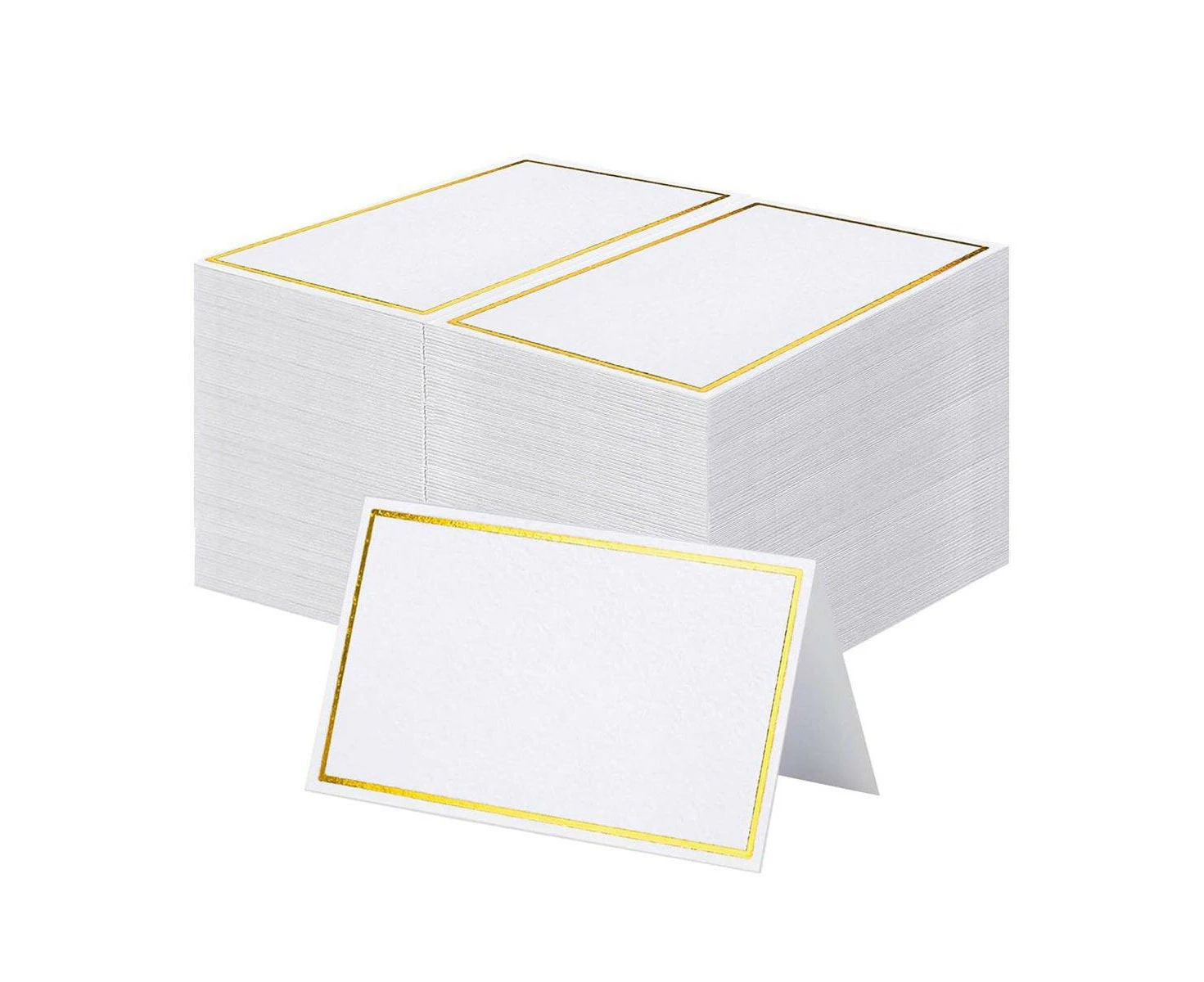 200pcs Guest Seat Name Card Writable Table Message Card Wedding Party Place Card