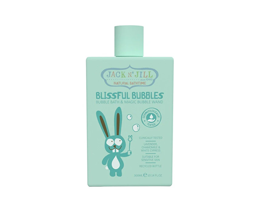 Jack N' Jill Natural Bathtime Blissful Bubbles (Bubble Bath & Magic Bubble Wand) 300ml