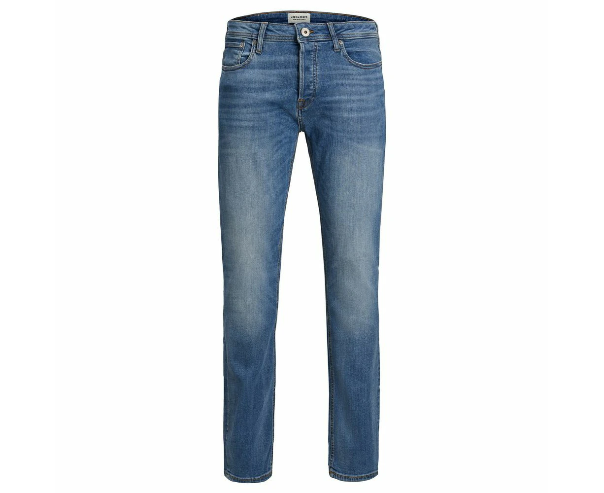 Jack Jones Blue Cotton Jeans & Pant