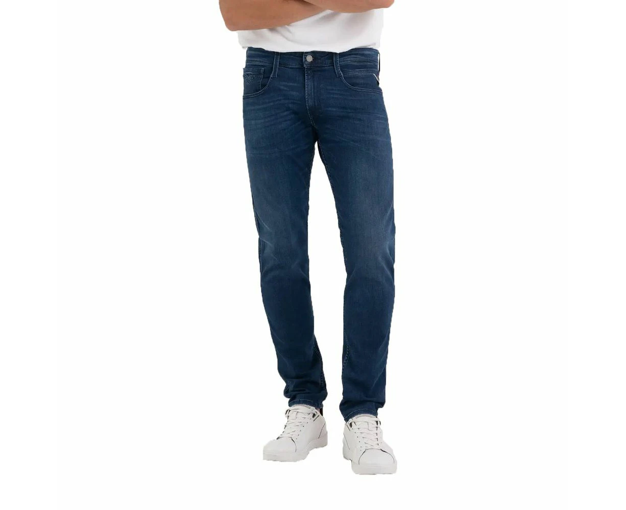 Replay Blue Cotton Jeans & Pant