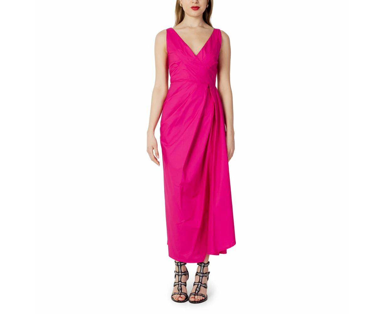 Sandro Ferrone Pink Cotton Dress