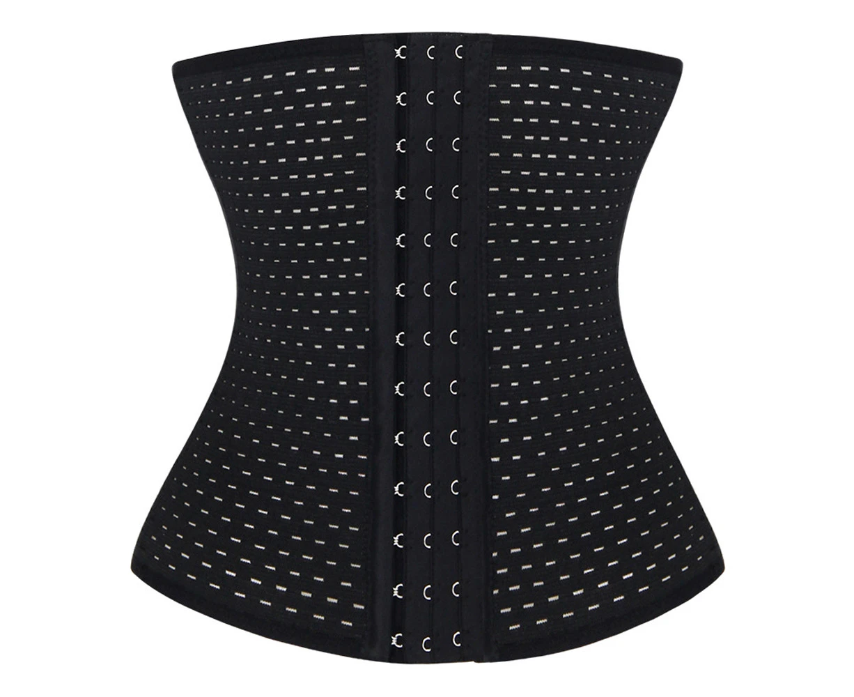 Waist Trainer for Women Lower Belly Fat Hourglass Body Shaper Upgraded Waist Cincher Shapewear with Steel Bones Extender