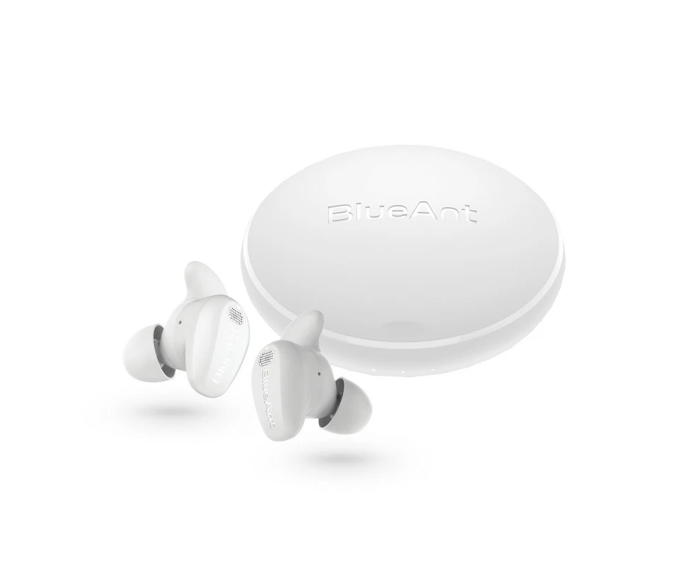 BlueAnt Pump Air EPIC True Wireless Earbuds - White