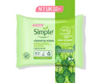 6 x 25pk Simple Kind To Skin Biodegradable Cleansing Facial Wipes