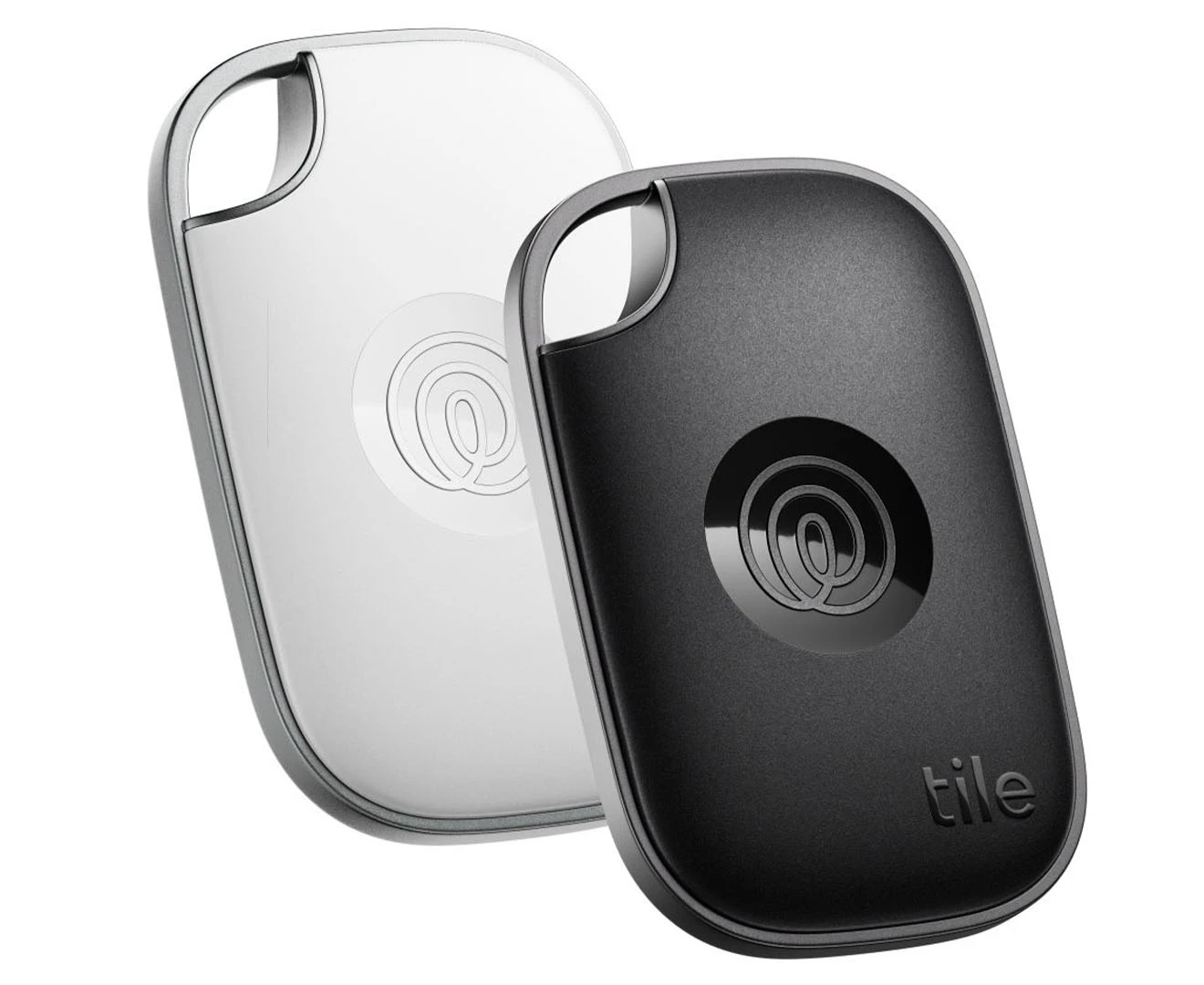 Tile Pro 2024 Bluetooth Tracker 2-Pack - Black/White