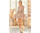 JAASE Amity Print Day Mini Dress