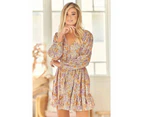 JAASE Amity Print Day Mini Dress