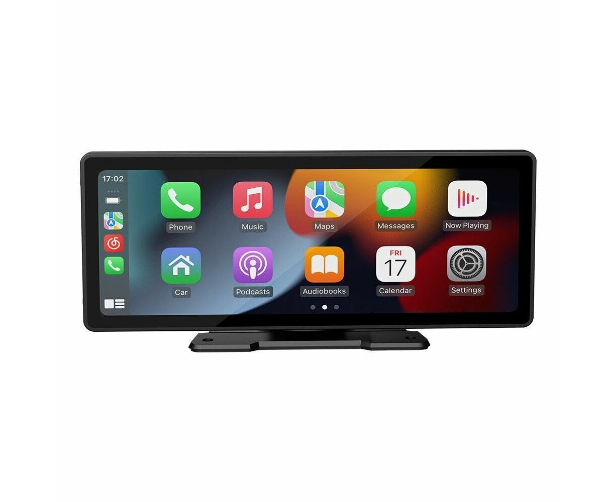 10.26" Car Portable Wireless Apple CarPlay & Android Auto FM Touch Screen Radio