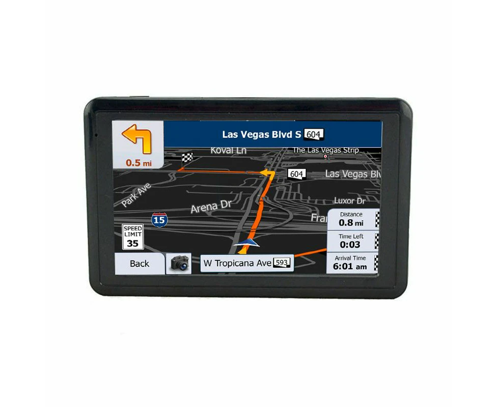 5 inch GPS Navigation for RV Car, Universal 5 Inch Touch Screen Car Navigator GPS Navigation DDR256M 8G MP3 FM