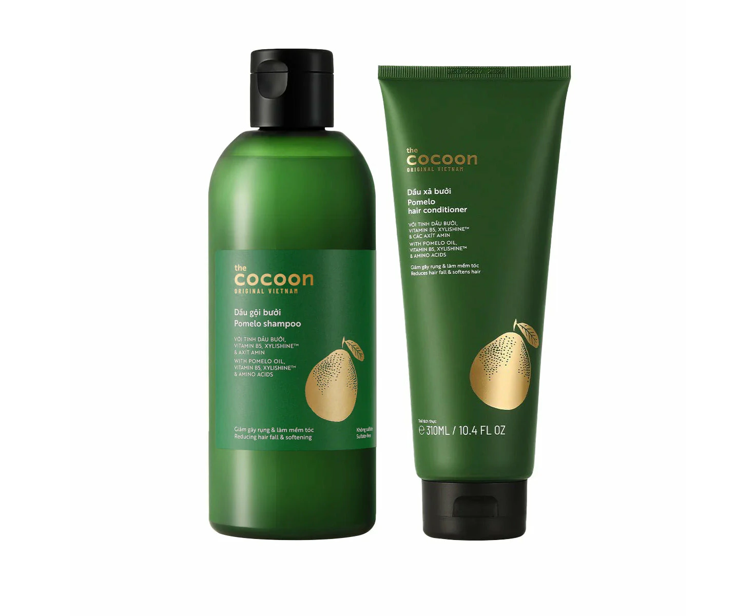 COCOON POMELO HAIR SHAMPOO & CONDITIONER (10.5 fl oz each)