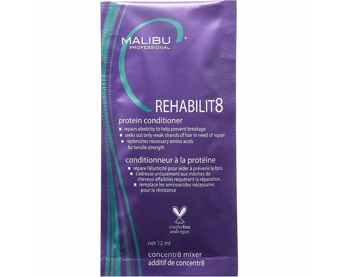 Malibu C Rehabilit8 Protein Conditioner - 12ml