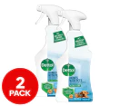 2 x Dettol Home w/ Pets Multipurpose Cleaner Trigger Fresh Breeze 750mL