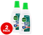 2 x Dettol Max Concentrated Antibacterial Laundry Sanitiser Eucalyptus 750mL